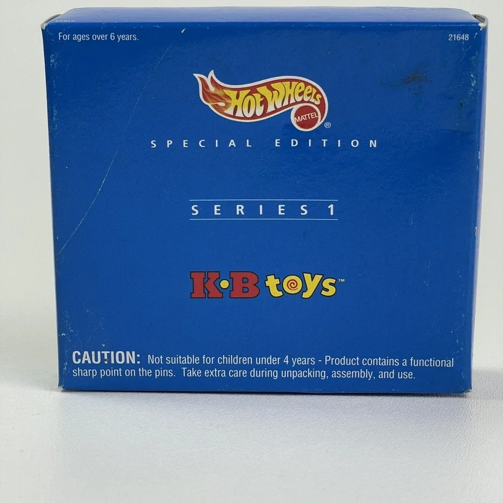 KB Toys Hot Wheels 30th Anniversary Special Edition Hot Rod Series 1 Blue